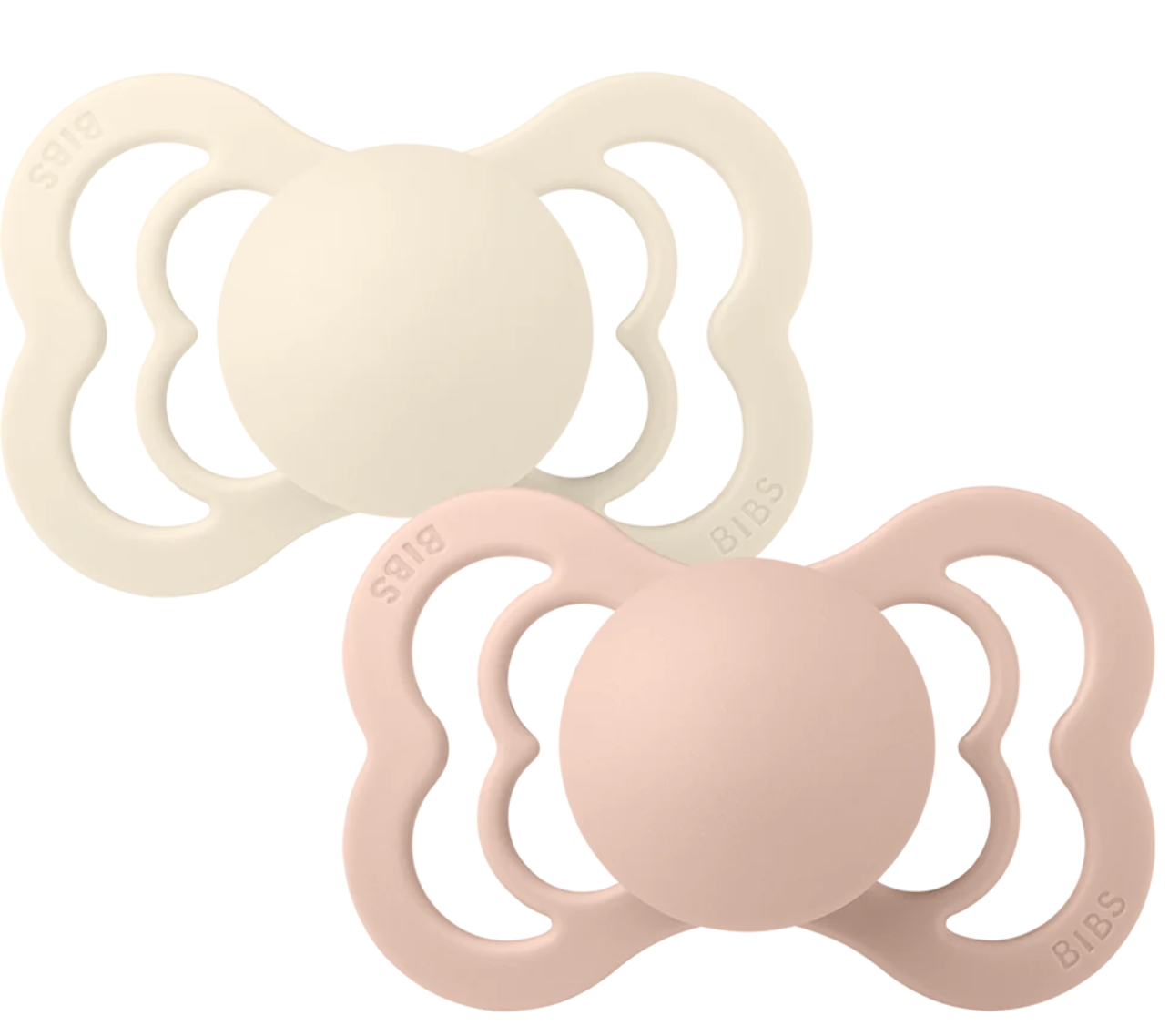 Blush & Ivory Silicone - BIBS Supreme - LUXBABY