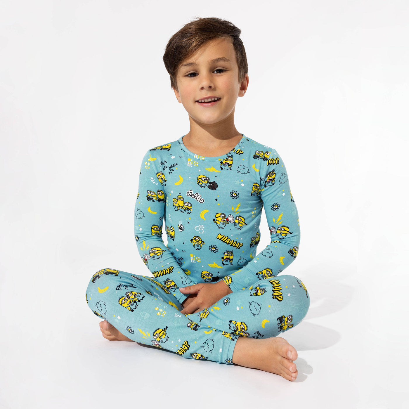 Bellabu Bear Pajama Set: Minions Bello Banana