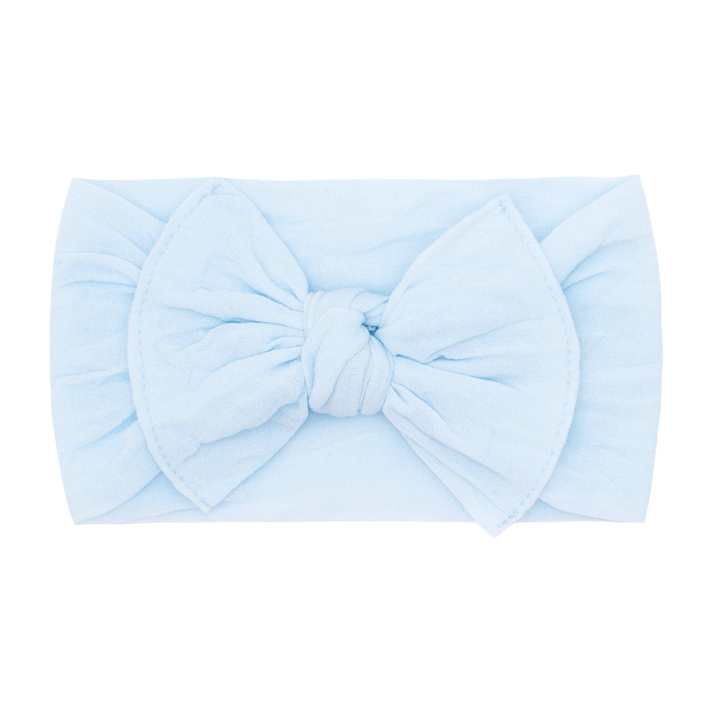 Baby Bling Bows The Knot Headwrap: Sky Light Blue