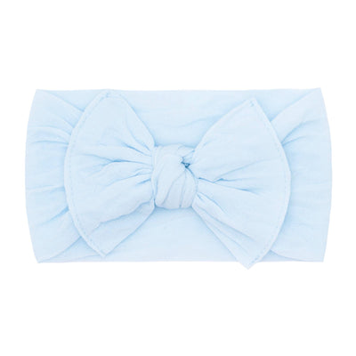 Baby Bling Bows The Knot Headwrap: Sky Light Blue