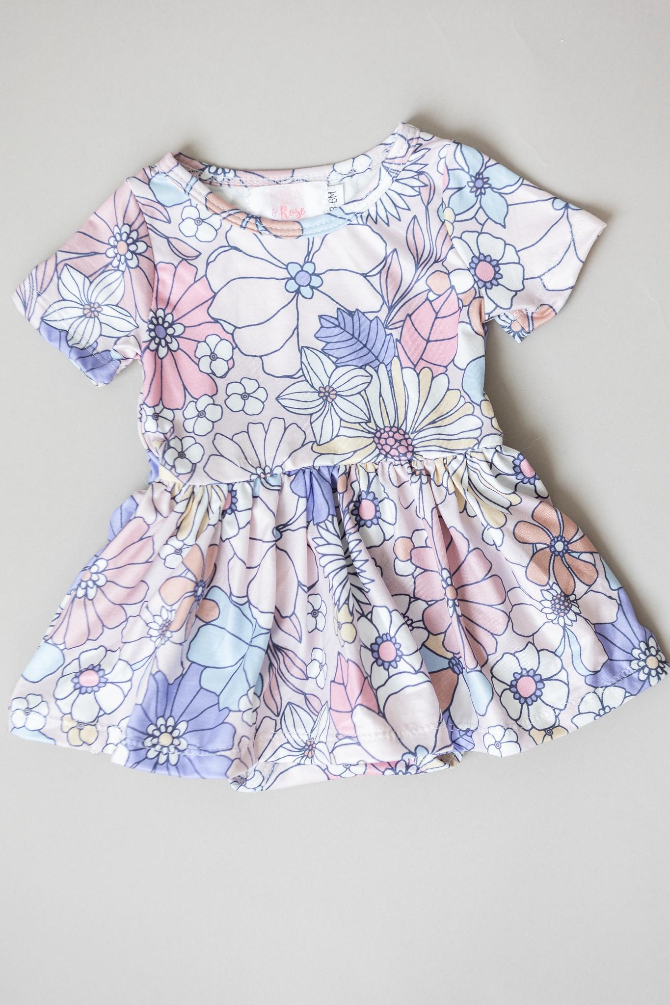 Mila & Rose:  Sweet Escape S/S Twirl Bodysuit