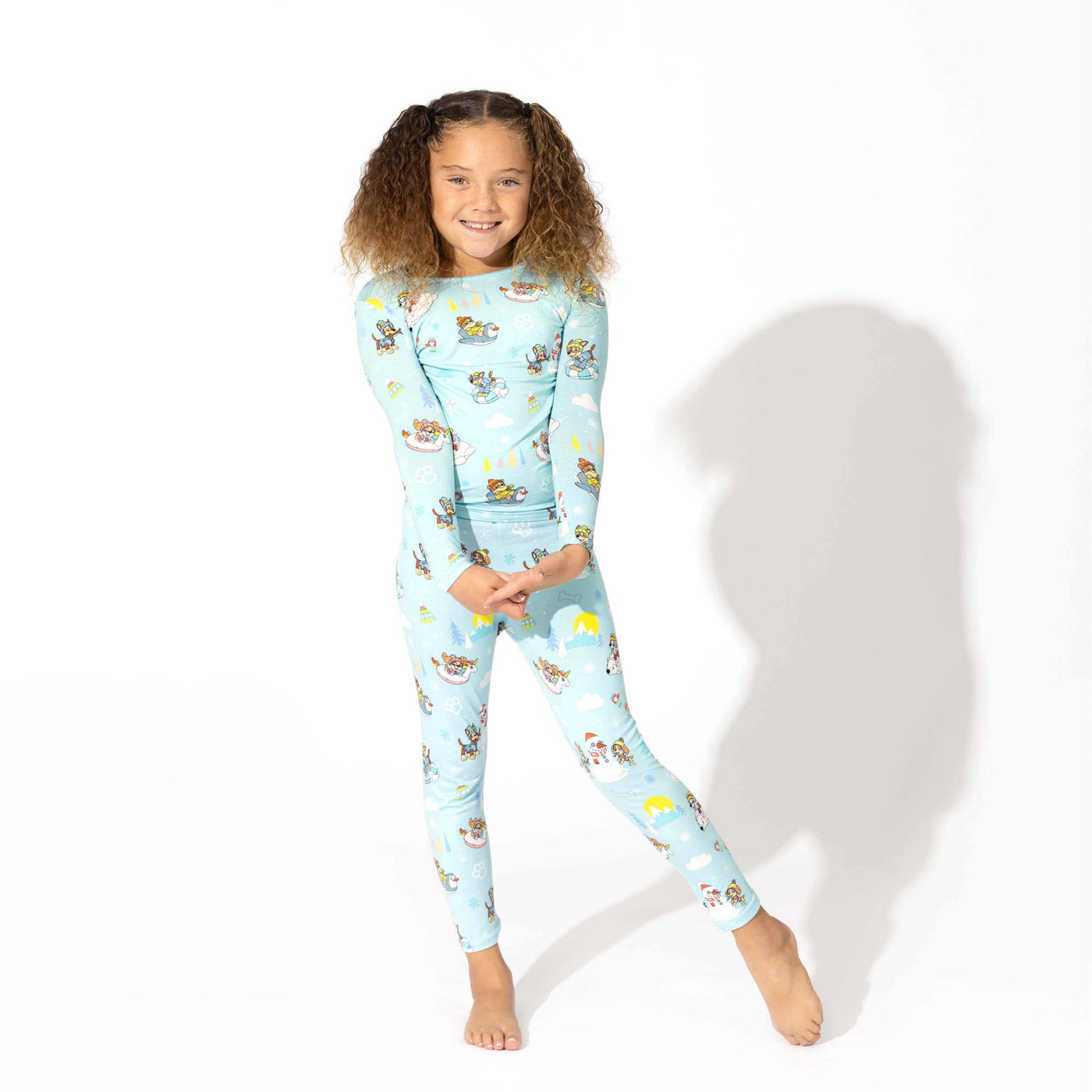 Bellabu Bear Bamboo Pajama Set: PAW Patrol Winter