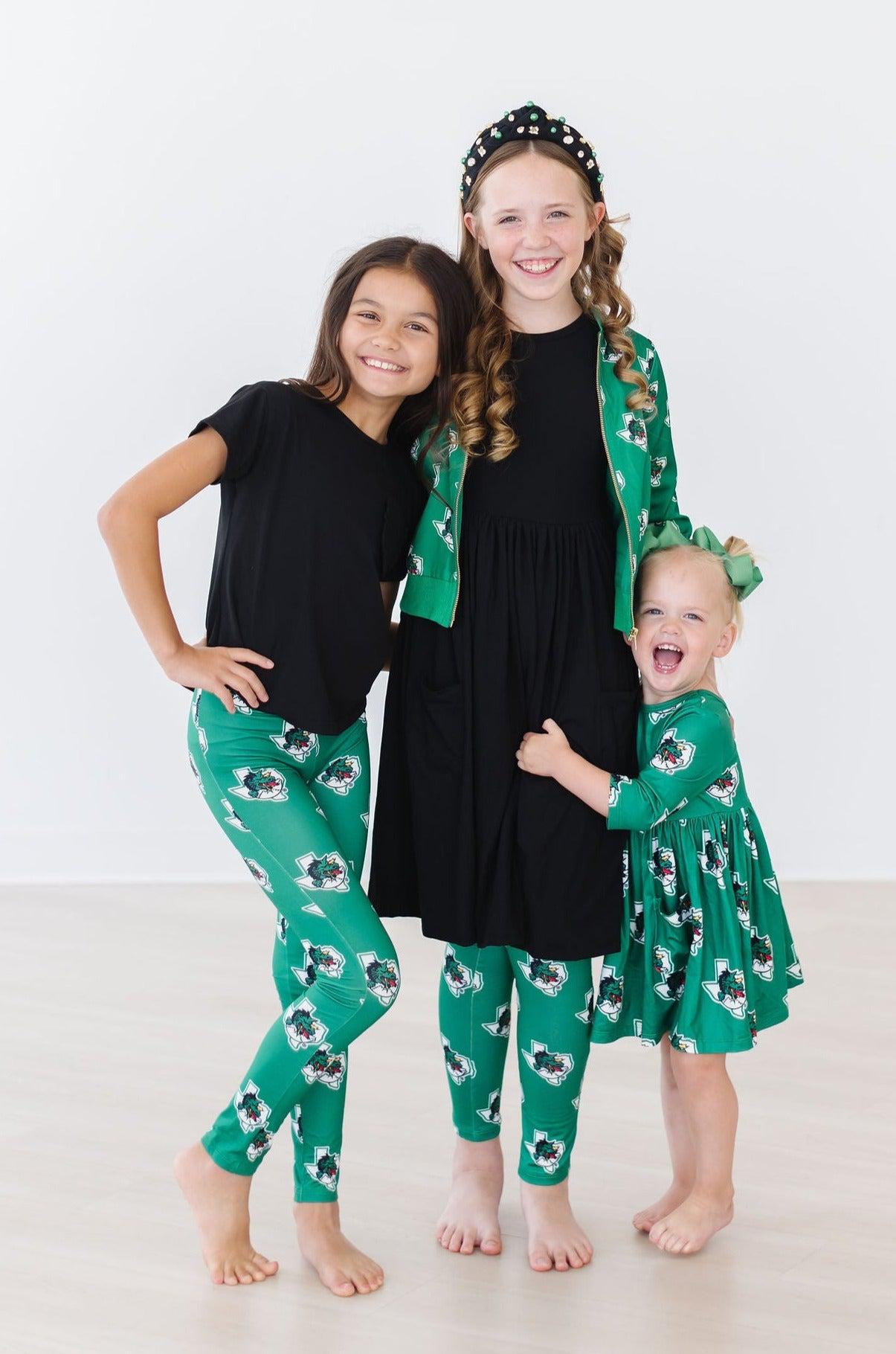 Mila & Rose:  Southlake Carroll Dragons Pocket Twirl Dress