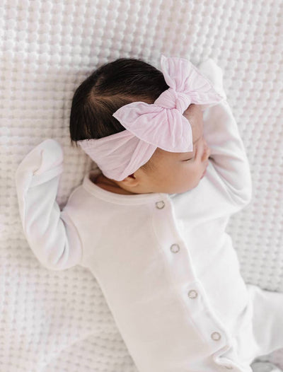 Baby Bling Bows The Knot Headwrap: Primrose