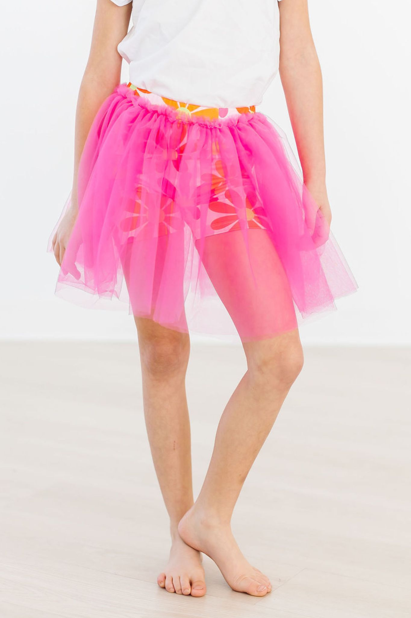 Mila & Rose:  Retro Daisies Tutu Shorts