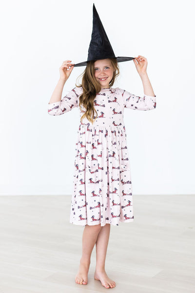 Mila & Rose:  Happy Howl-oween Pocket Twirl Dress