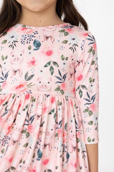 Mila & Rose:  This Little Piggy Twirl Dress