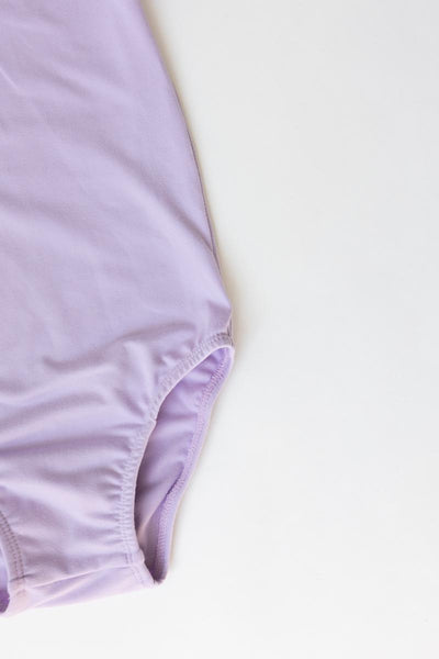 Mila & Rose:  Lavender S/S Flutter Sleeve Leotard