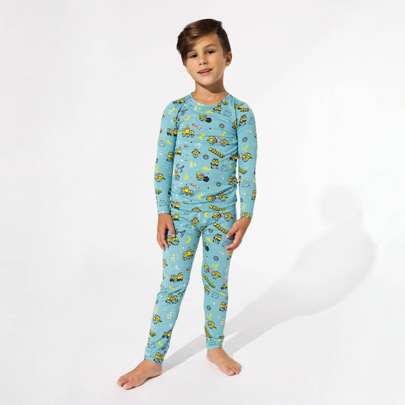 Bellabu Bear Pajama Set: Minions Bello Banana