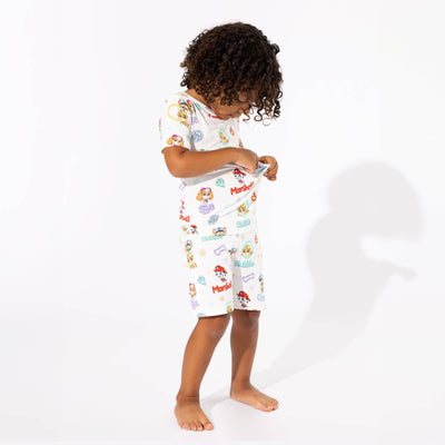 Bellabu Bear - PAW Patrol: Playful Pups Bamboo Kids Pajama Short Set