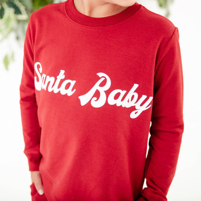 Dreamiere Bamboo Blend Jogger Set: Santa Baby