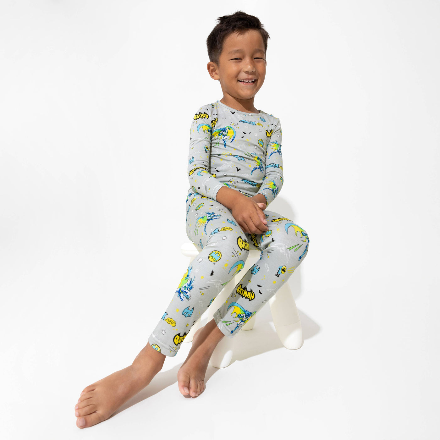 Bellabu Bear - Batman Bamboo Kids Pajamas