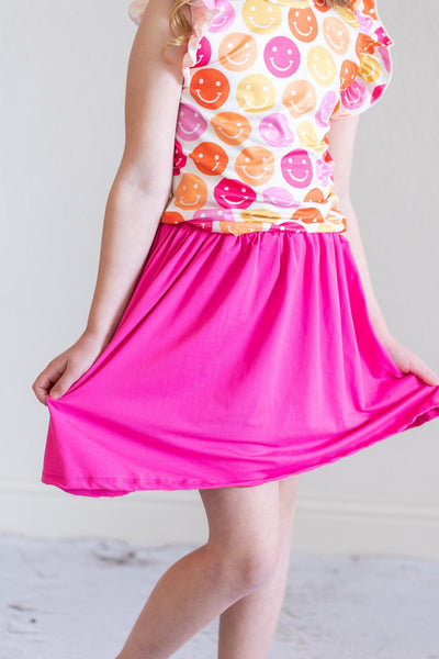 Mila & Rose:  SALE Hot Pink Twirl Skirt