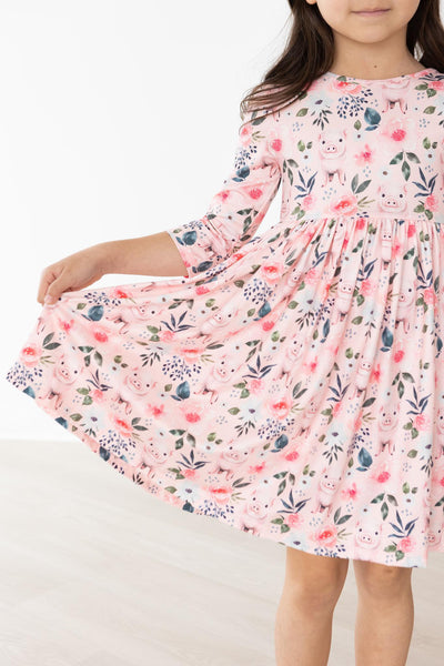 Mila & Rose:  This Little Piggy Twirl Dress