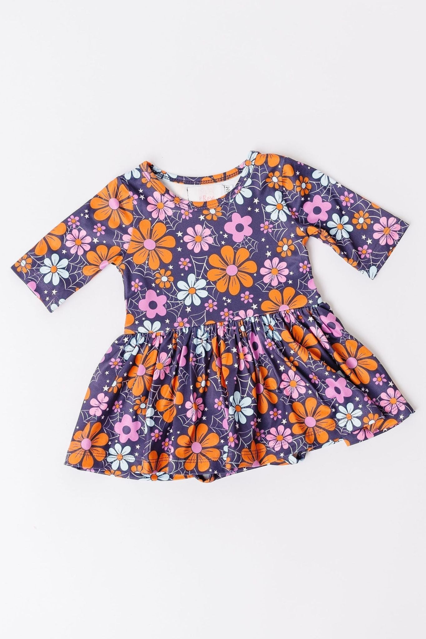 Mila & Rose:  Haunted Garden Twirl Bodysuit