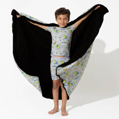 Bellabu Bear - Batman Kids Bamboo Short Set