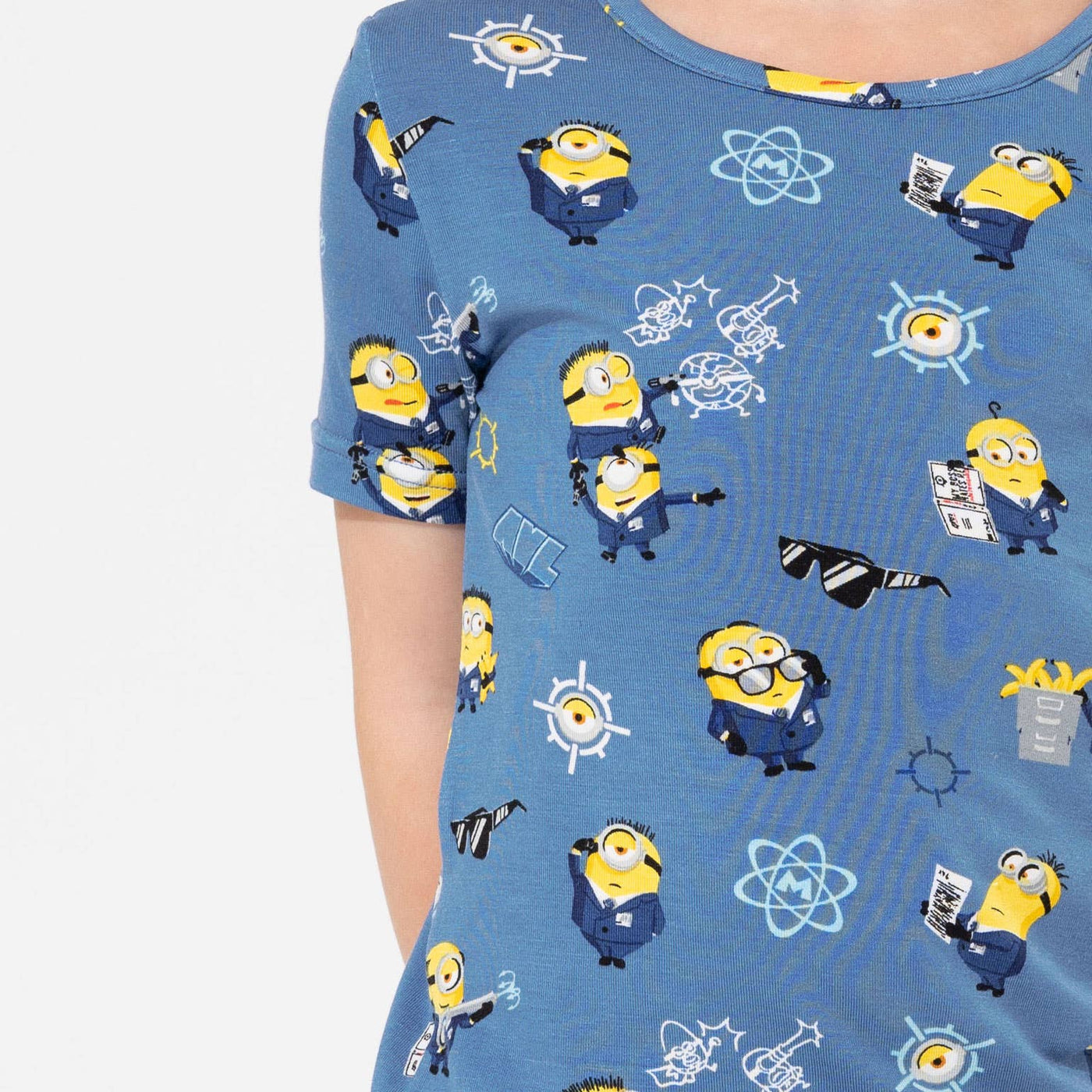 Bellabu Bear Pajama Short Set: Minions AVL