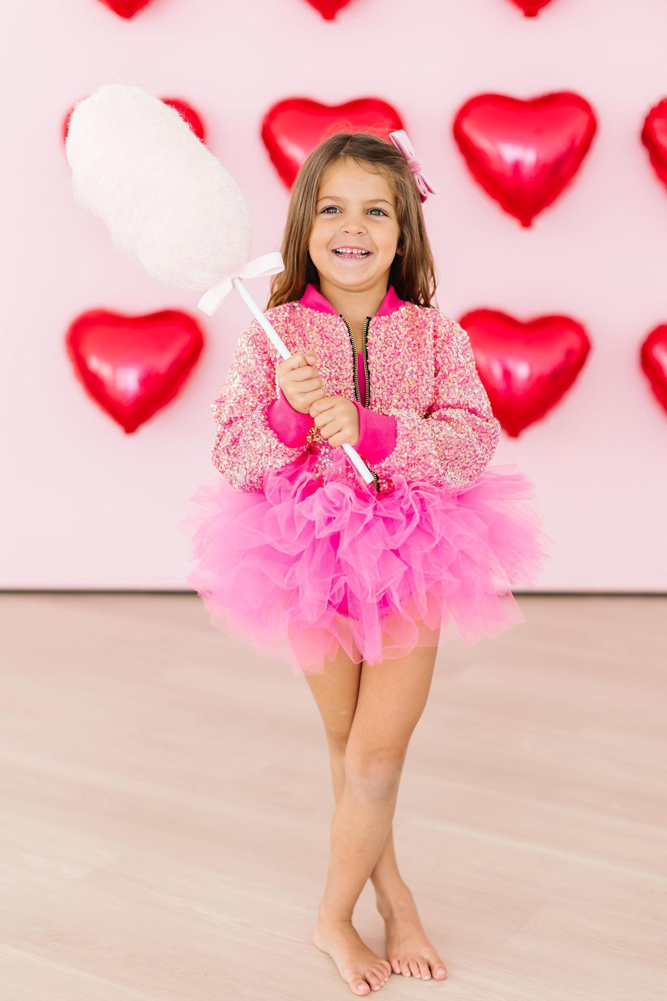 Mila & Rose:  Hot Pink Tank Tutu Leotard