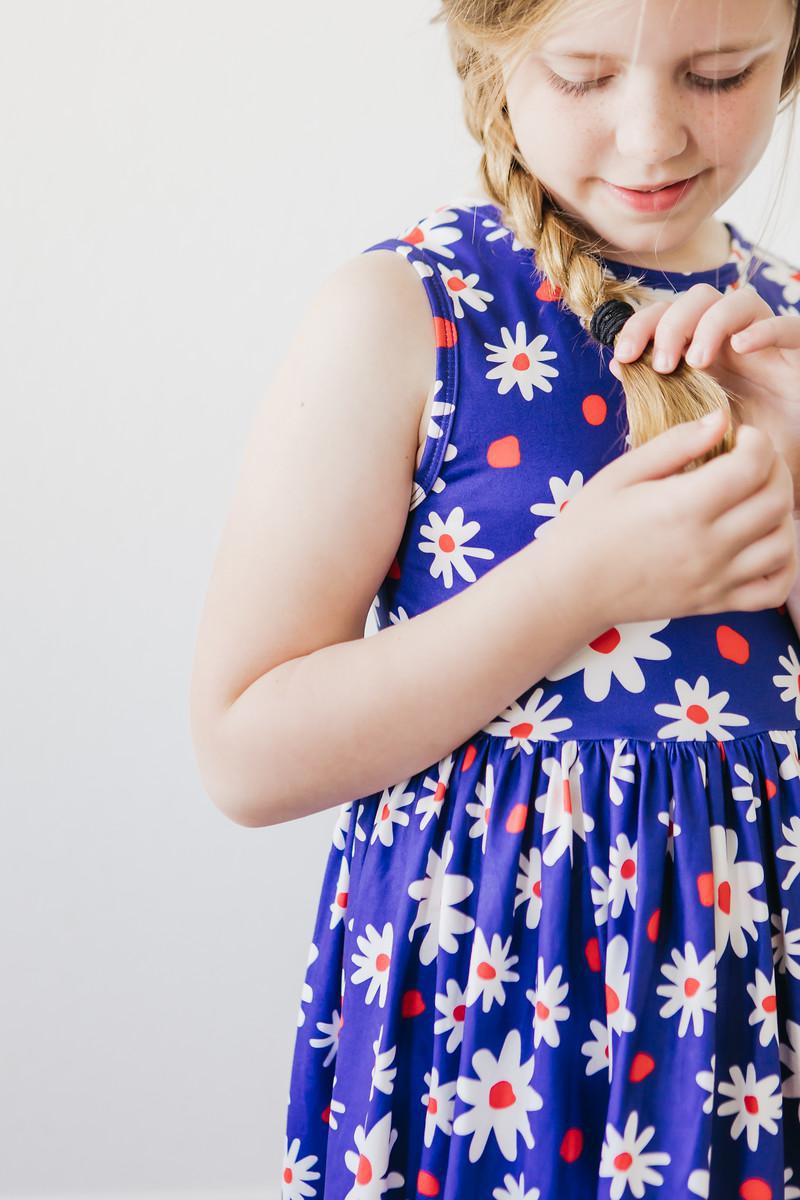 Mila & Rose:  Baby You're a Firework Tank Twirl Dress