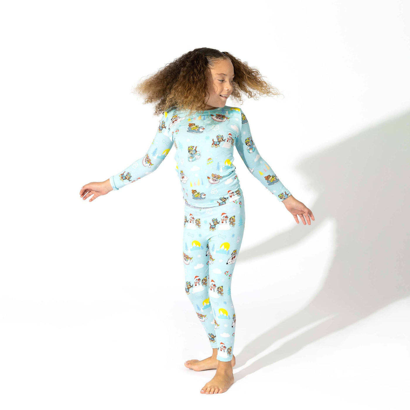 Bellabu Bear Bamboo Pajama Set: PAW Patrol Winter