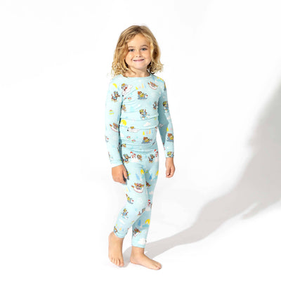 Bellabu Bear Bamboo Pajama Set: PAW Patrol Winter