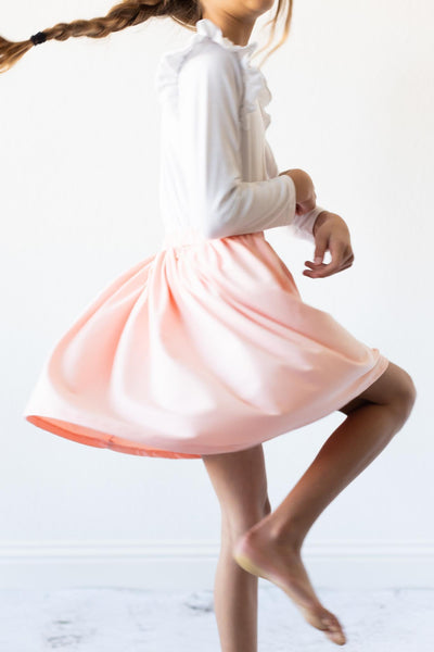 Mila & Rose:  SALE Peach Twirl Skirt