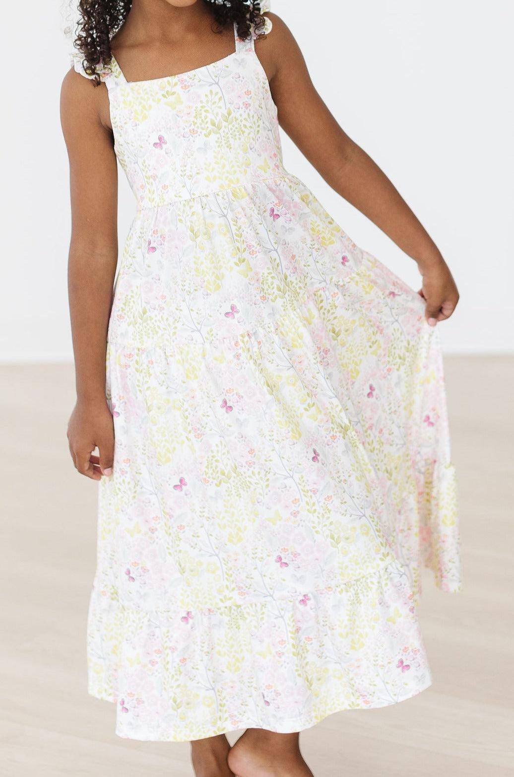 Mila & Rose:  Sunny Days Ruffle Maxi Dress