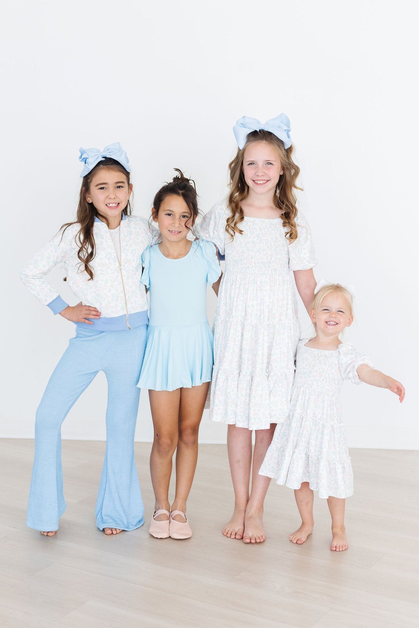 Mila & Rose:  Cloud 9 Smocked Ruffle Dress