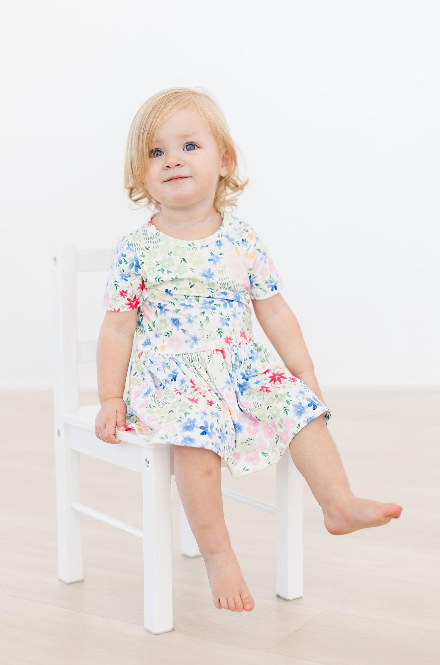 Mila & Rose:  Sunshine Meadows S/S Twirl Bodysuit