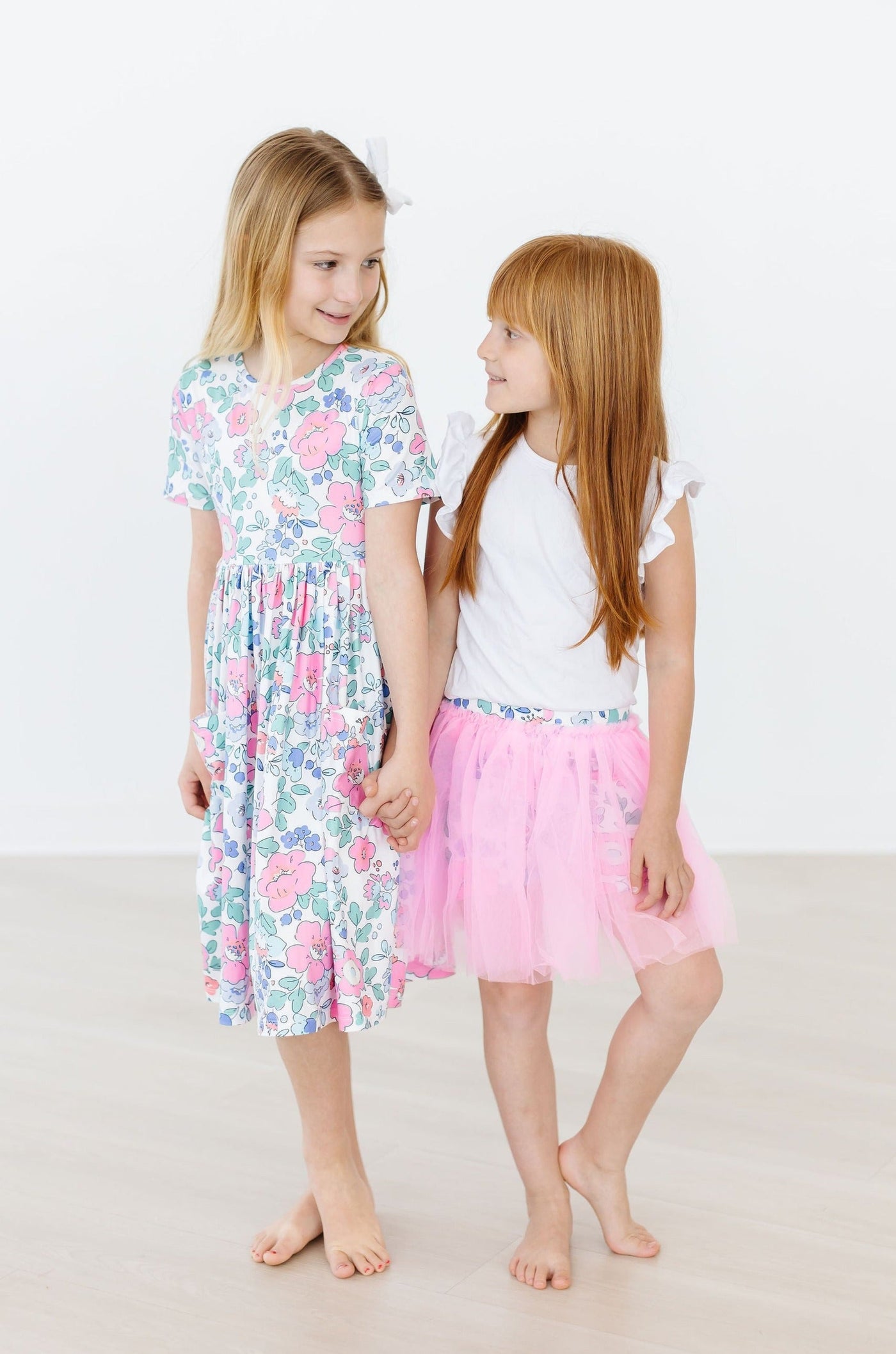 Mila & Rose:  Hydrangea S/S Pocket Twirl Dress