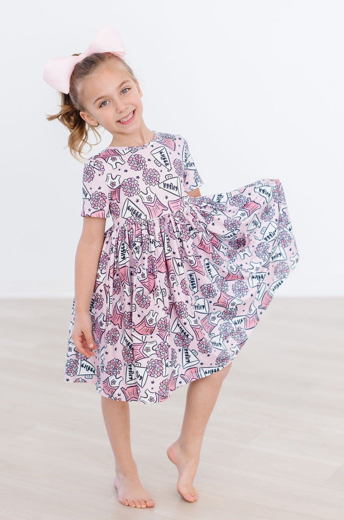 Mila & Rose:  Cheer S/S Pocket Twirl Dress