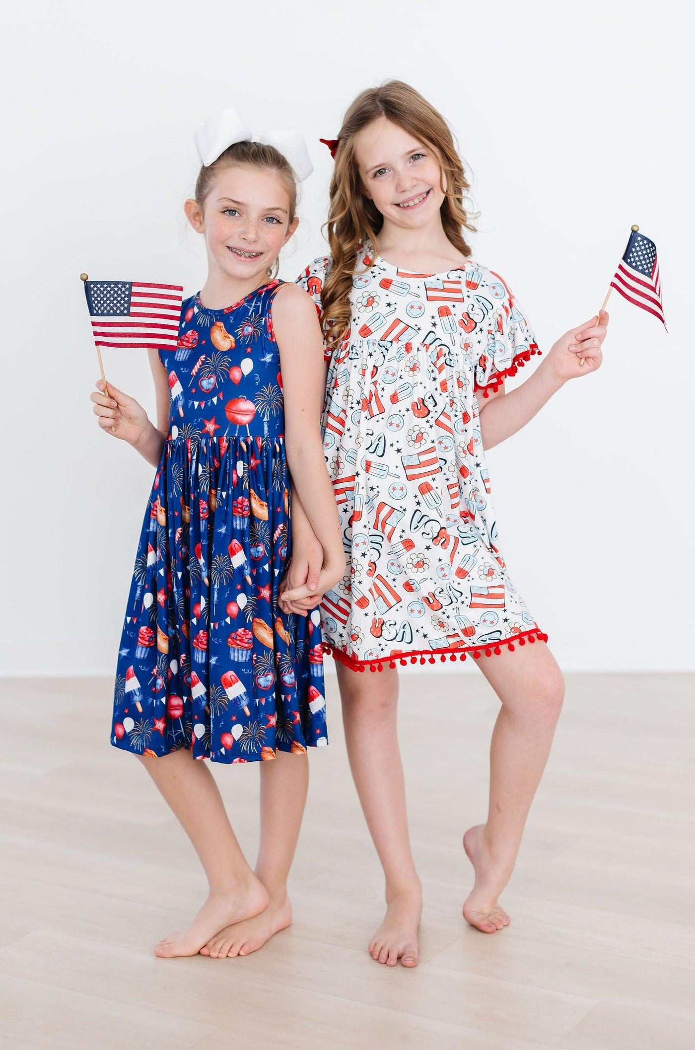 Mila & Rose:  You Look Like the 4th of July Tank Twirl Dress