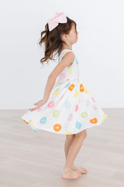 Mila & Rose:  SALE Sprinkle Donut Tank Twirl Dress