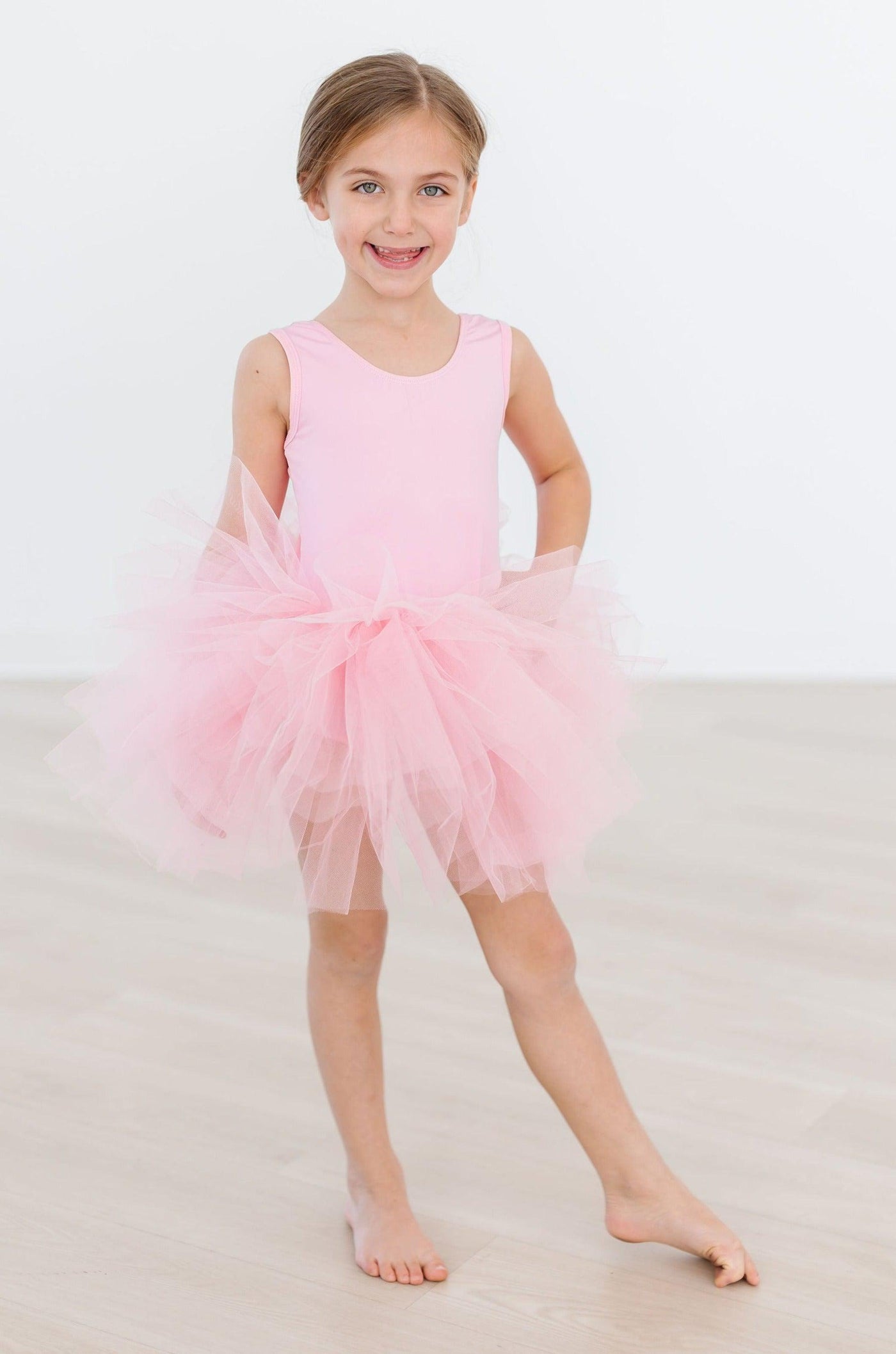 Mila & Rose:  Bubblegum Pink Tank Tutu Leotard