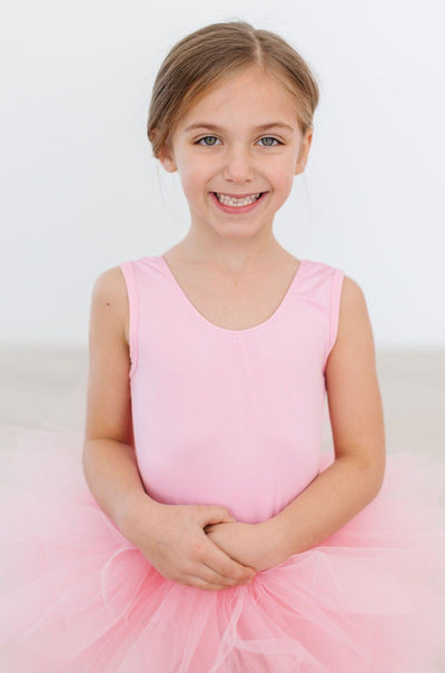 Mila & Rose:  Bubblegum Pink Tank Tutu Leotard