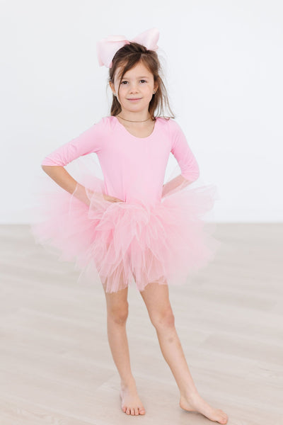 Mila & Rose:  Bubblegum Pink 3/4 Tutu Leotard