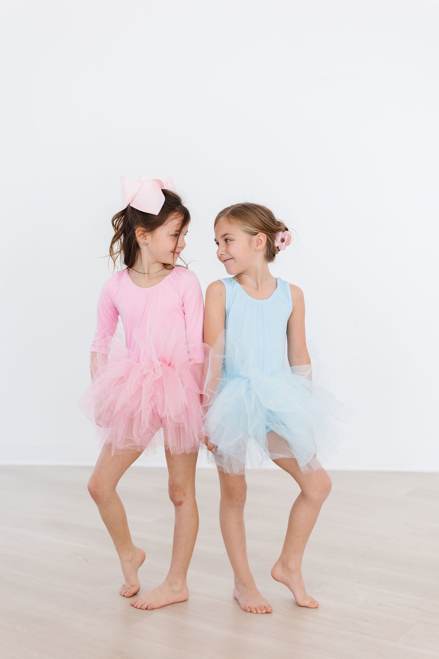 Mila & Rose:  Bubblegum Pink 3/4 Tutu Leotard