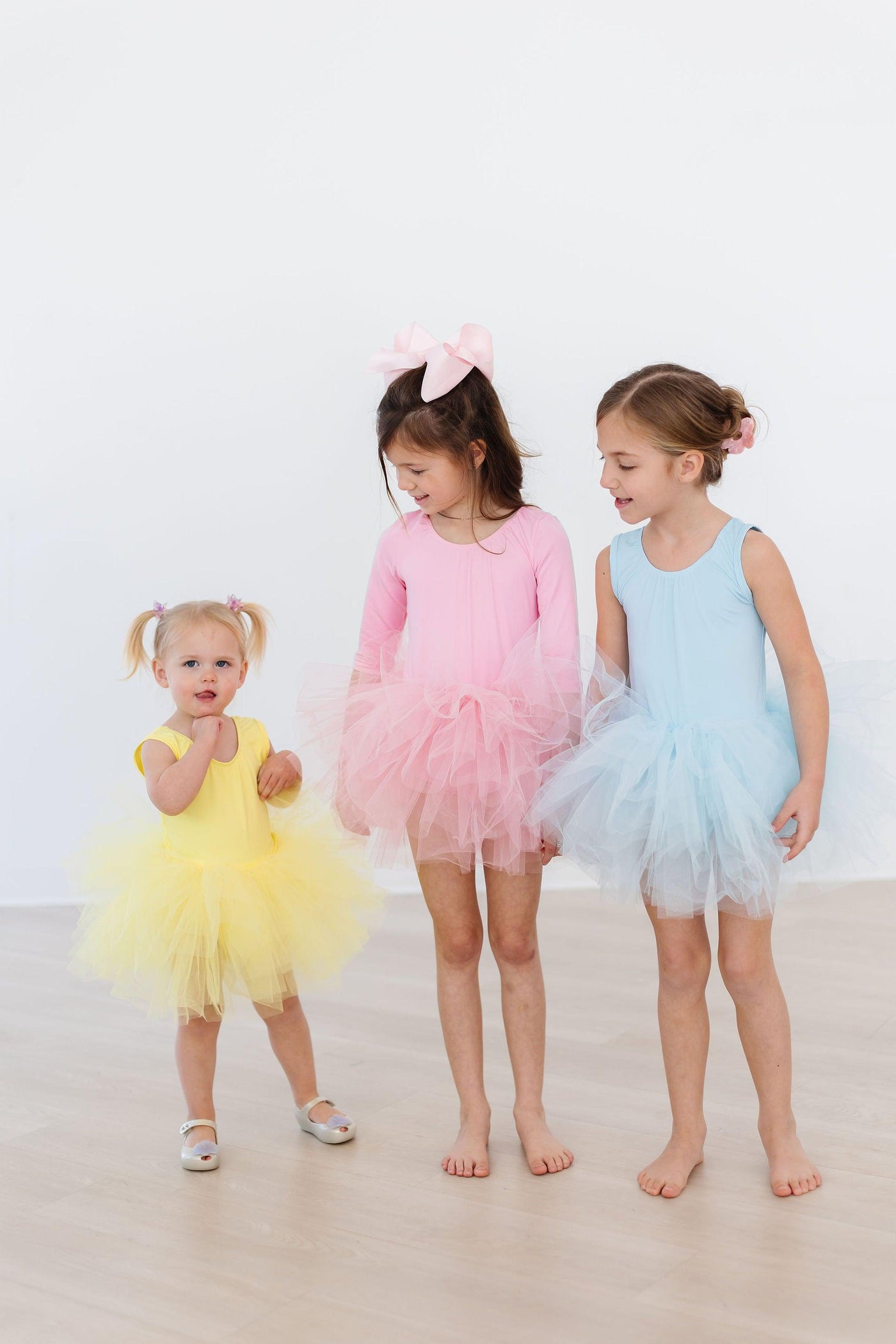 Mila & Rose:  Bubblegum Pink 3/4 Tutu Leotard