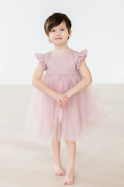 Mila & Rose:  Dusty Pink Shimmer Tutu Dress