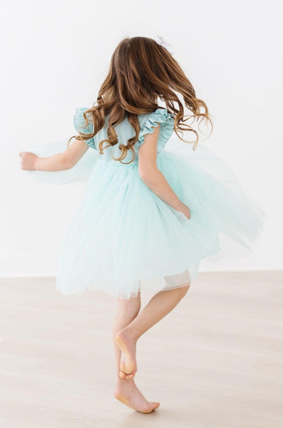 Mila & Rose:  Sage Shimmer Tutu Dress