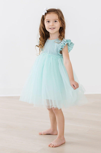 Mila & Rose:  Sage Shimmer Tutu Dress