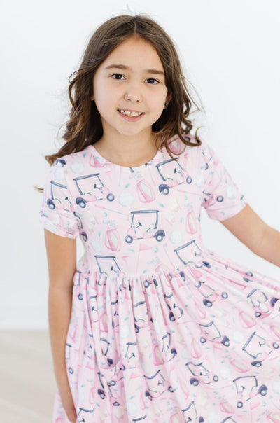 Mila & Rose:  Tee Time S/S Pocket Twirl Dress