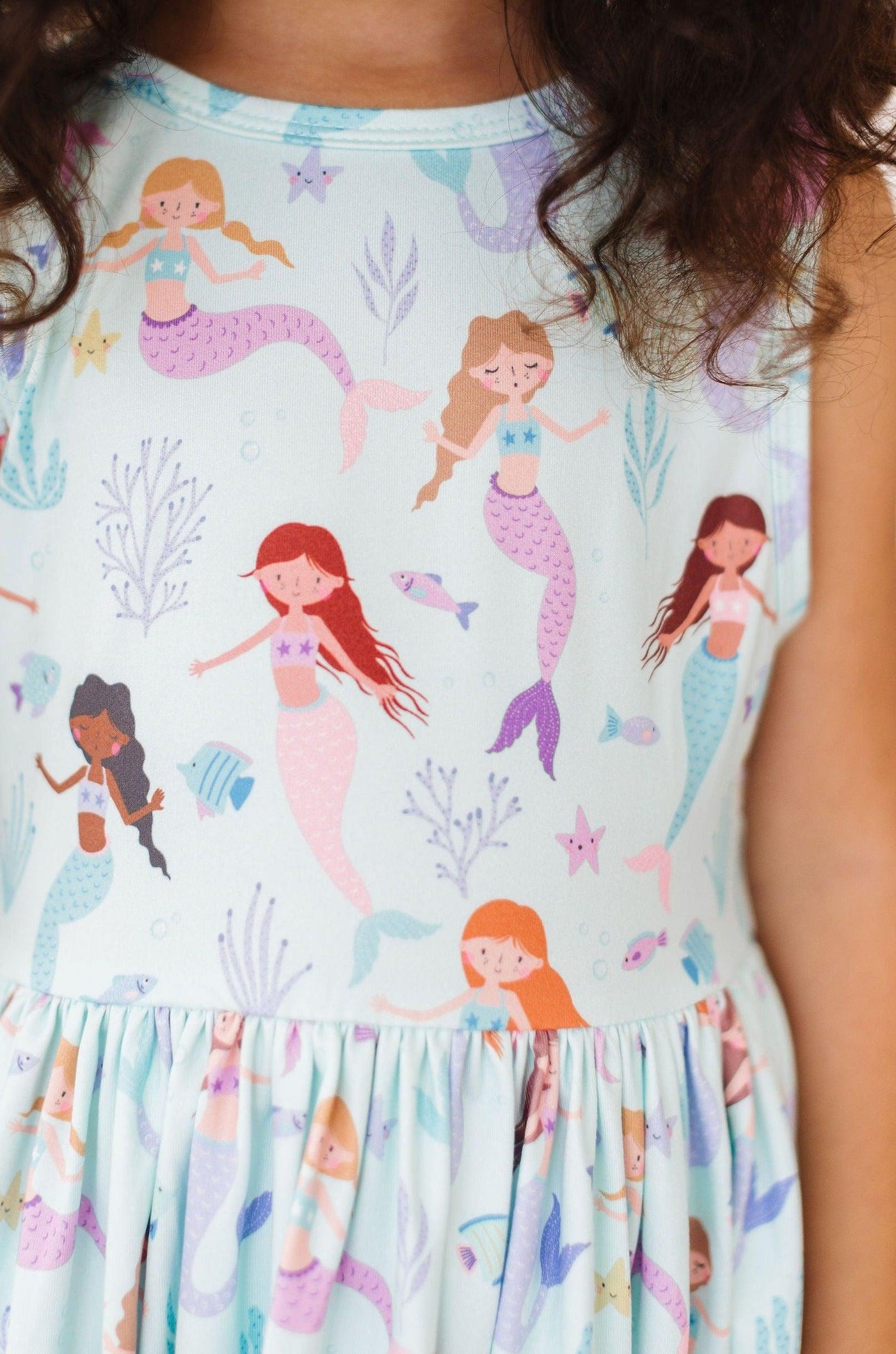 Mila & Rose:  Happy as a Clam Tank Twirl Dress