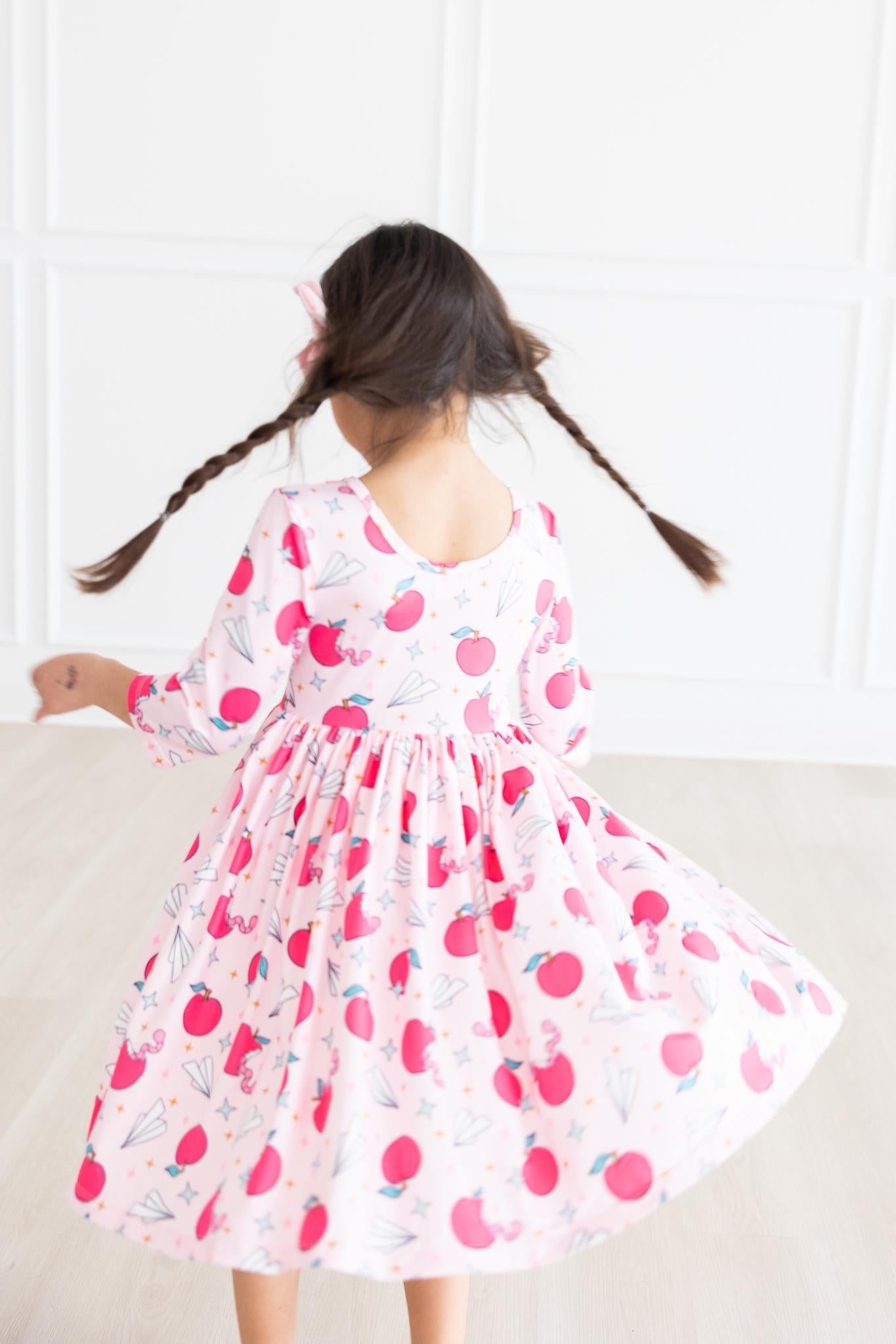 Mila & Rose:  Star Student Pocket Twirl Dress