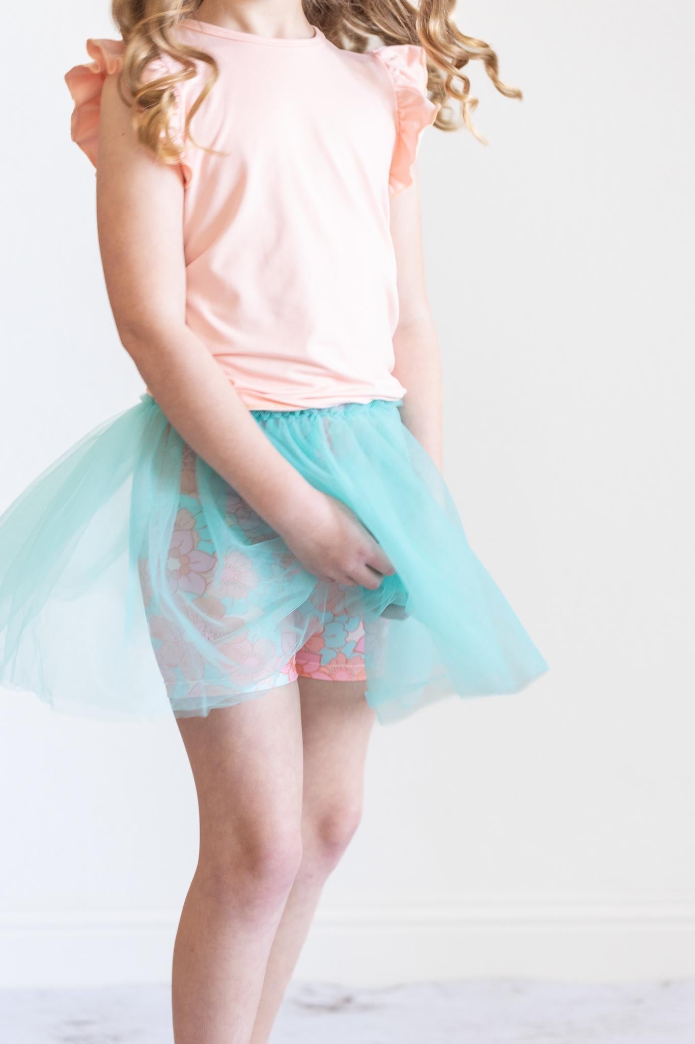 Mila & Rose:  SALE Sweet Gardenia Tutu Shorts