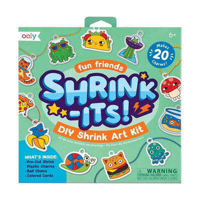 OOLY Shrink-Its! D.I.Y. Shrink Art Kit: Fun Friends