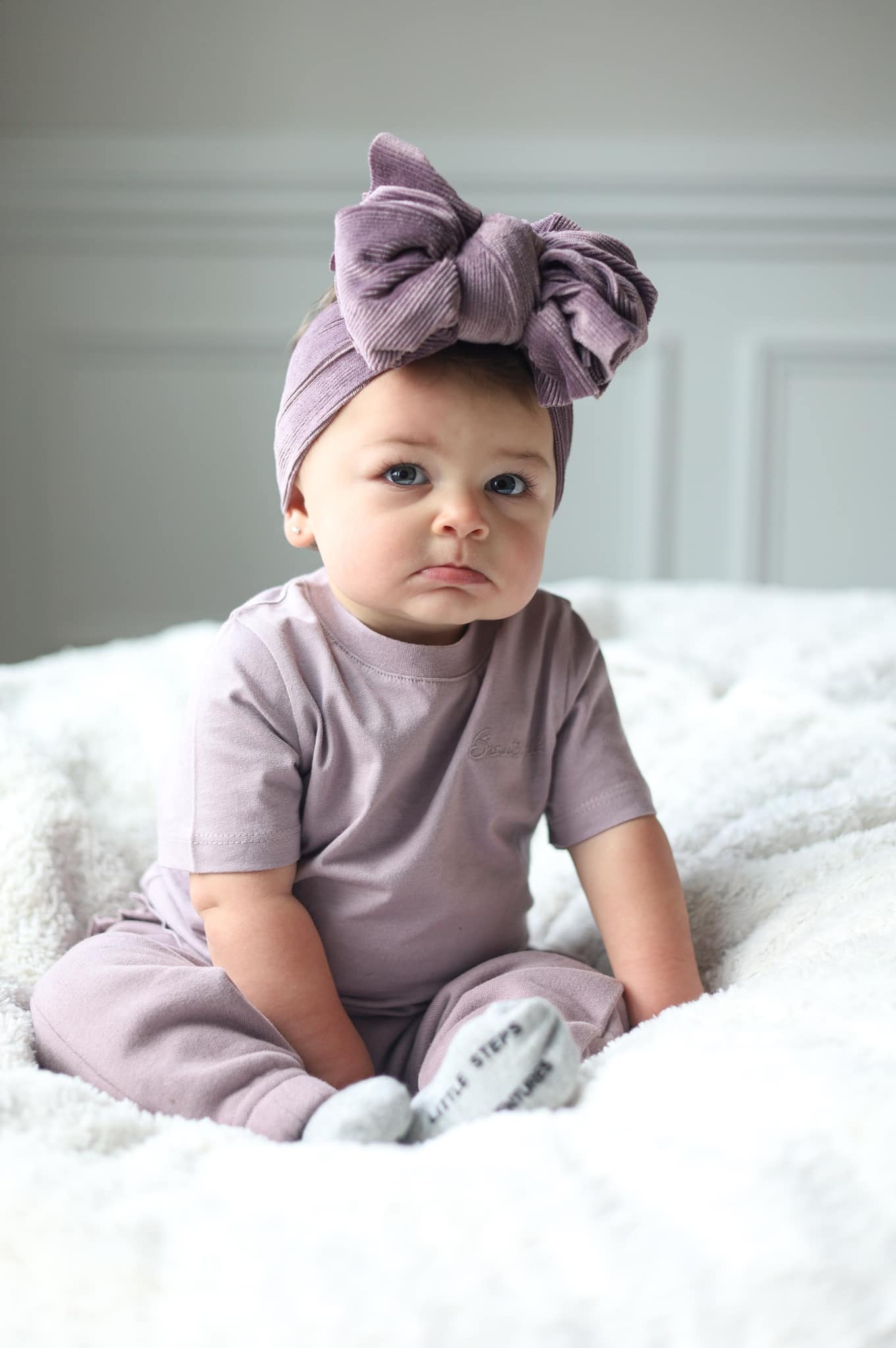 Little Bipsy Beautiful Tee: Wisteria