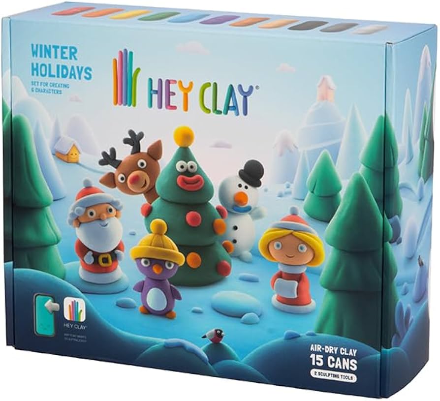 Fat Brain Toys: Hey Clay Winter Holidays Set