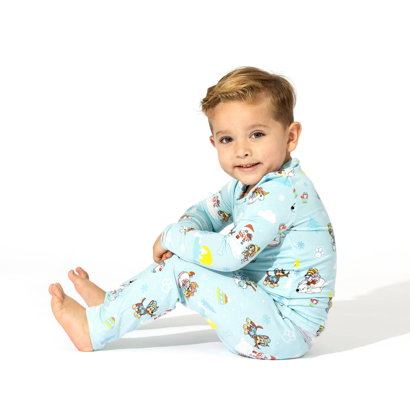 Bellabu Bear Bamboo Pajama Set: PAW Patrol Winter