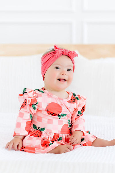 Mila & Rose:  SALE Apple Orchard Twirl Flutter Bodysuit